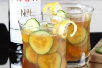 Cucumber Pimms Cooler