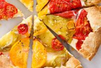 Rustic Tomato and Goat Cheese Tart