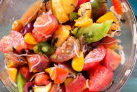 Sweet & Savory Tomato Stone Fruit Medley