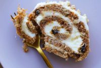 Spiced Carrot Cake Roll