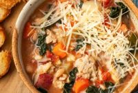 Comforting Ground Turkey Soup