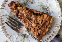 Decadent Bourbon Chocolate Pecan Tart