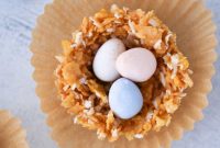 Dreamy Coconut White Chocolate Nests