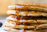 Whole Wheat Dairy-Free Pancakes