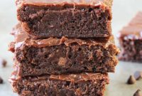 Decadent Milk Chocolate Brownie Blast