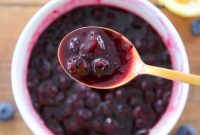 Foolproof Blueberry Sauce