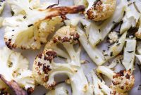 Zesty Rosemary Roasted Cauliflower