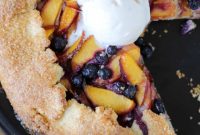 Rustic Blueberry Nectarine Galette