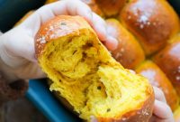 Savory Pumpkin Herb Buns