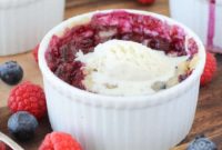 Mini Berry Crumble Delights