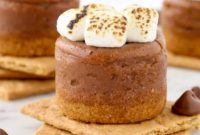 Smores Milk Chocolate Cheesecake Bites