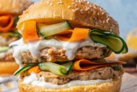 Juicy Chicken Burgers