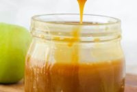Rich Salted Maple Caramel Sauce