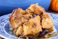 Spiced Pumpkin Bread Pudding