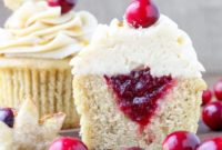 Cranberry Orchard Spice Cupcakes