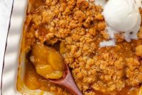 Easy Peach Crisp