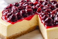 Decadent Cherry Cheesecake