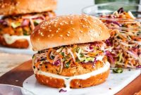 Gourmet Salmon Burgers