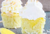 Zesty Lemon Coconut Cupcakes