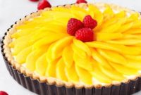Exotic Mango Coconut Tart