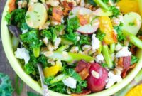 Bright Spring Farro Salad with Asparagus and Orange