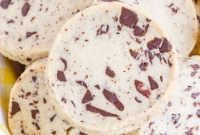 Perfect Chocolate Chip Shortbread Cookies