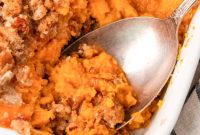 Decadent Sweet Potato Casserole with Crunchy Pecans