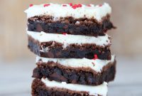 Peppermint Triple Chocolate Dream Brownies
