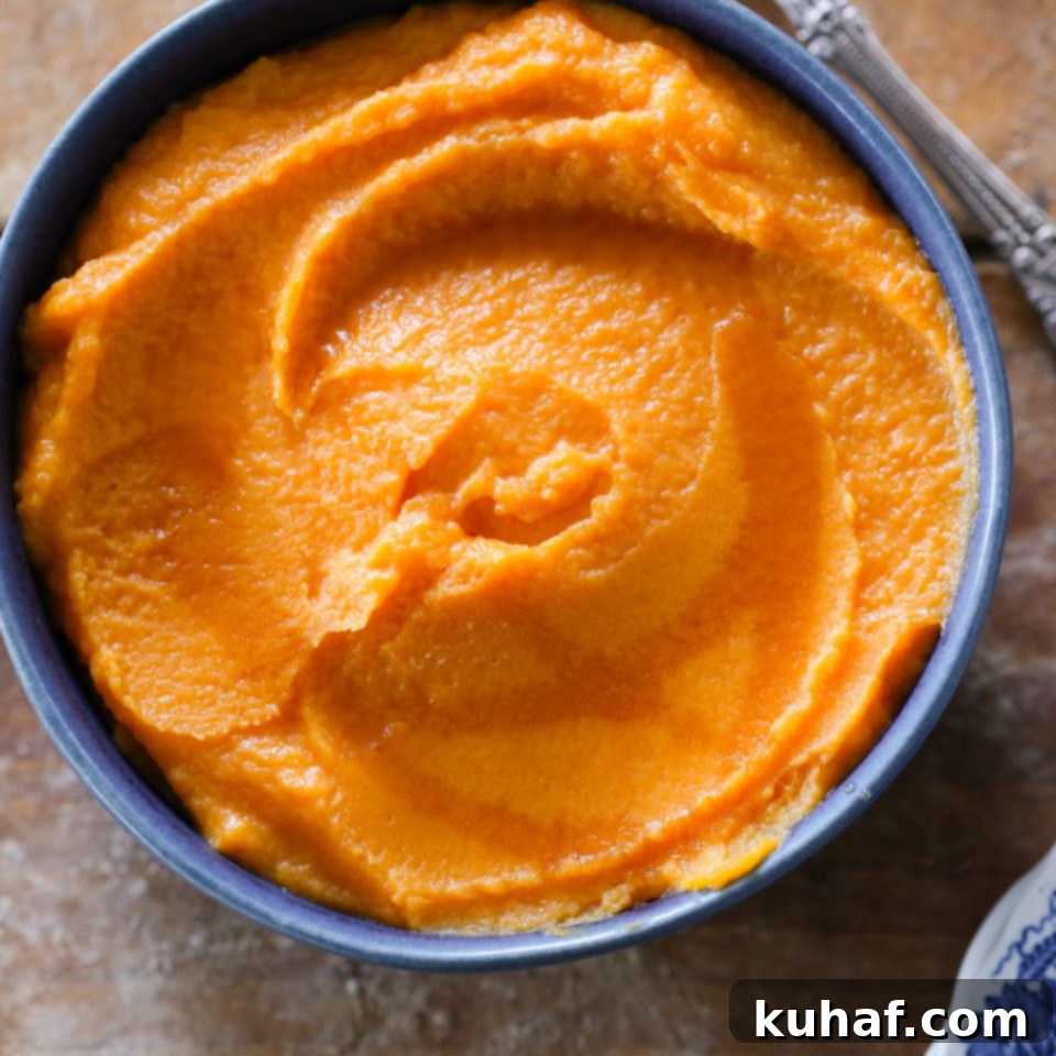 Maple-Kissed Sweet Potato Delight 2 Maple Mashed Sweet Potatoes, a creamy and sweet side dish