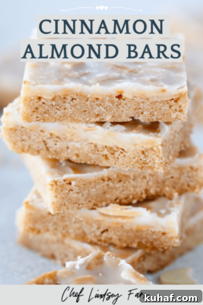 Cinnamon Almond Bars