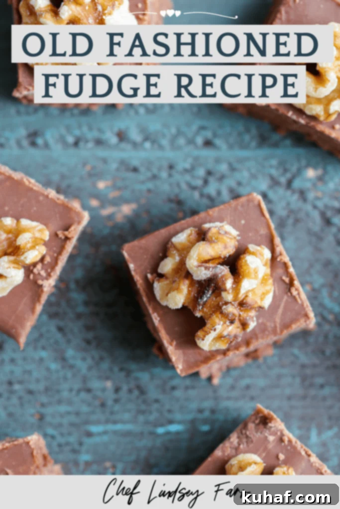 Old Fashioned Fudge Recipe