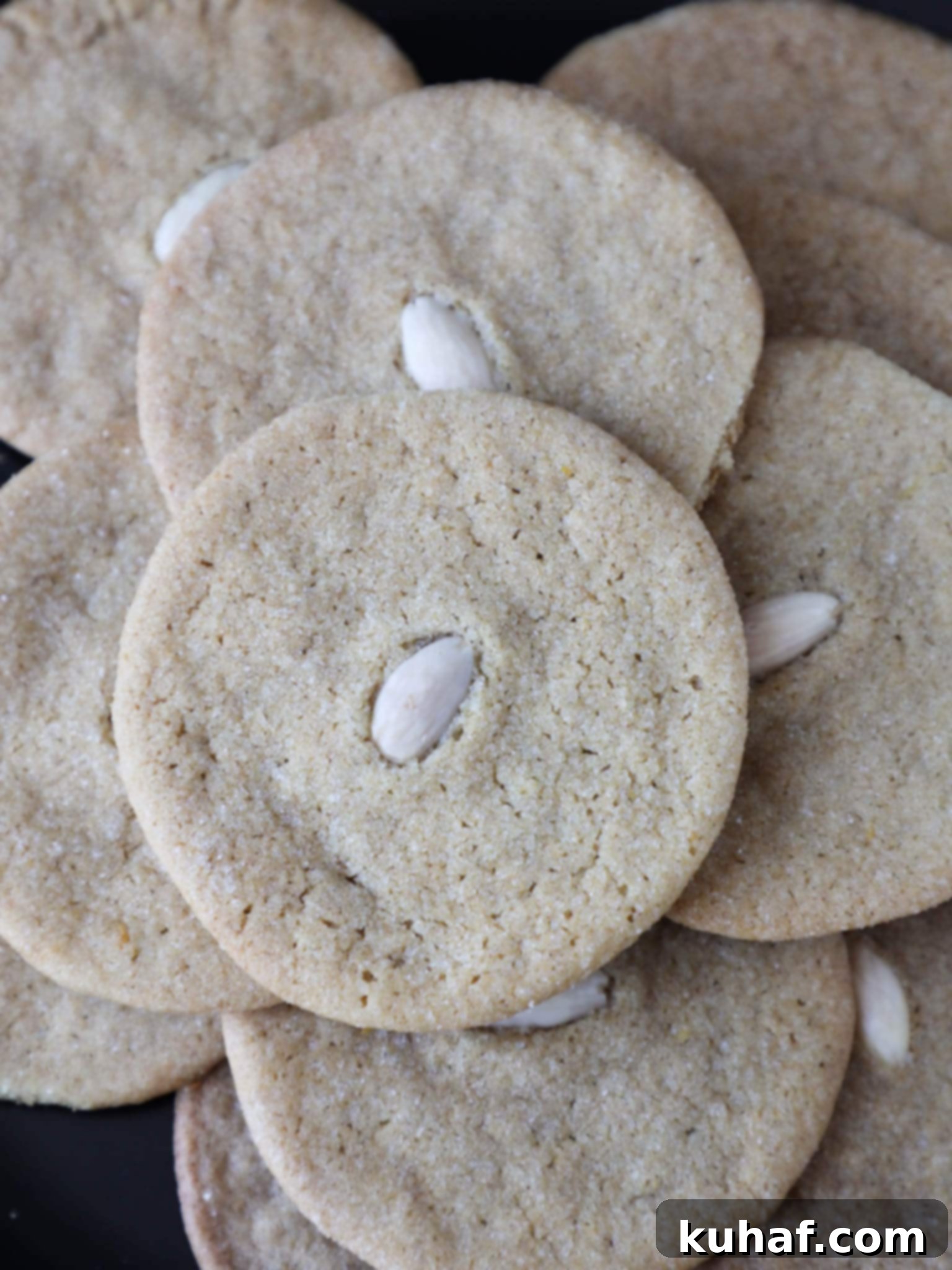 Swedish Pepparkakor Cookies Plated.