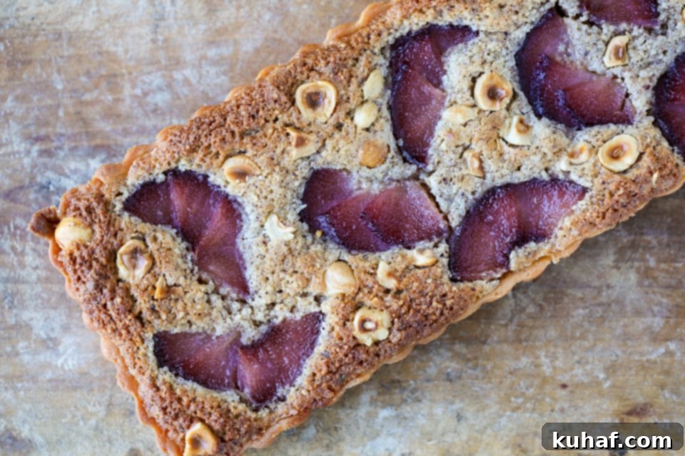 Hazelnut Pear Tart