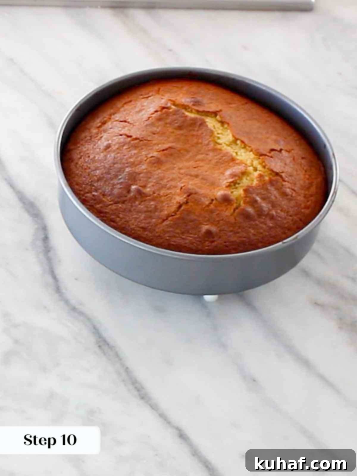 golden brown cake.