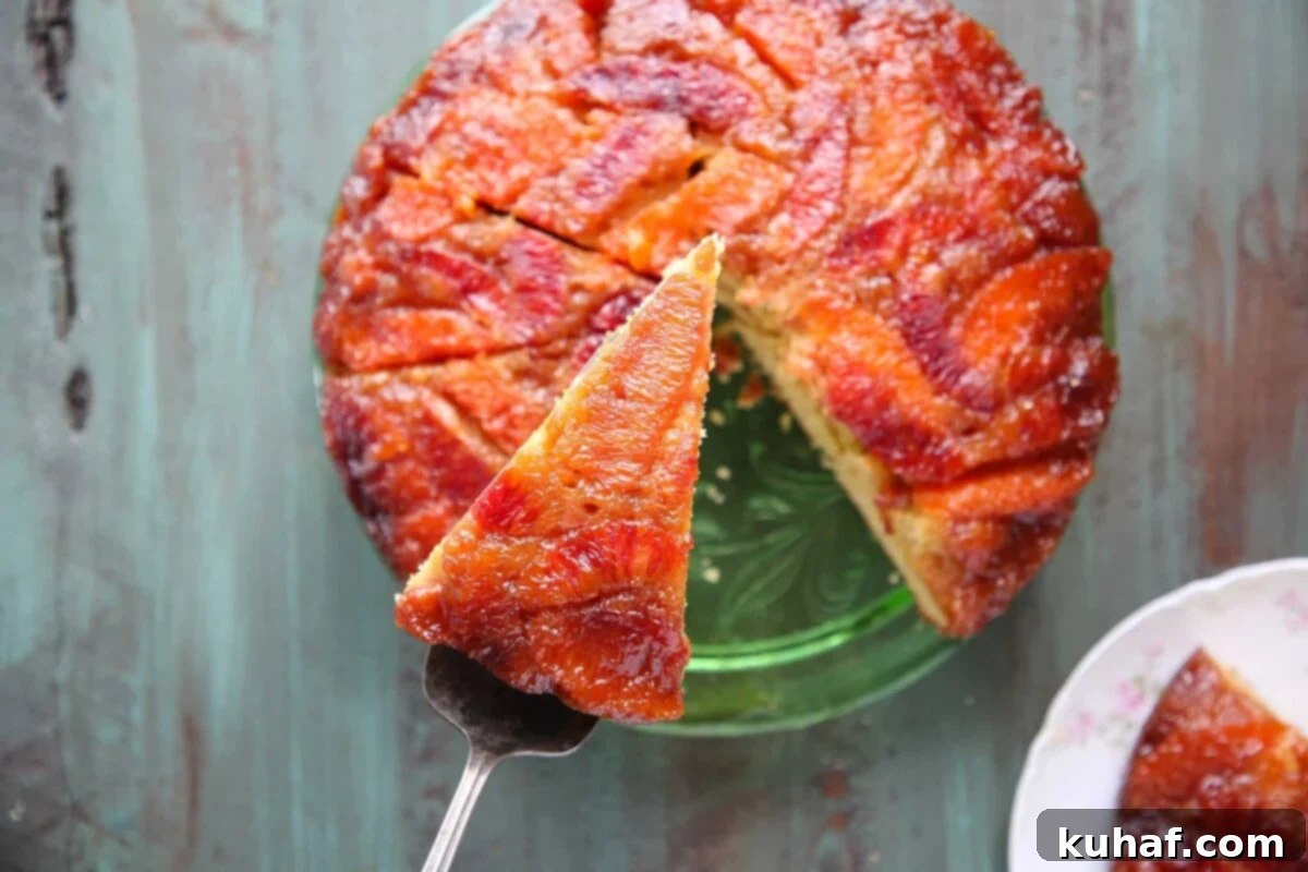 Orange Upside-Down Cake.