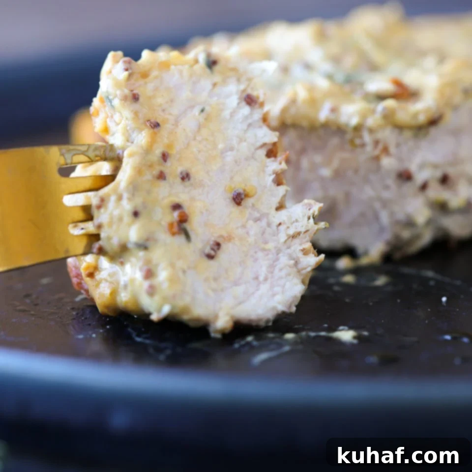 Crispy Mustard Crusted Pork 5 A Bite of Mustard Crusted Pork Chops