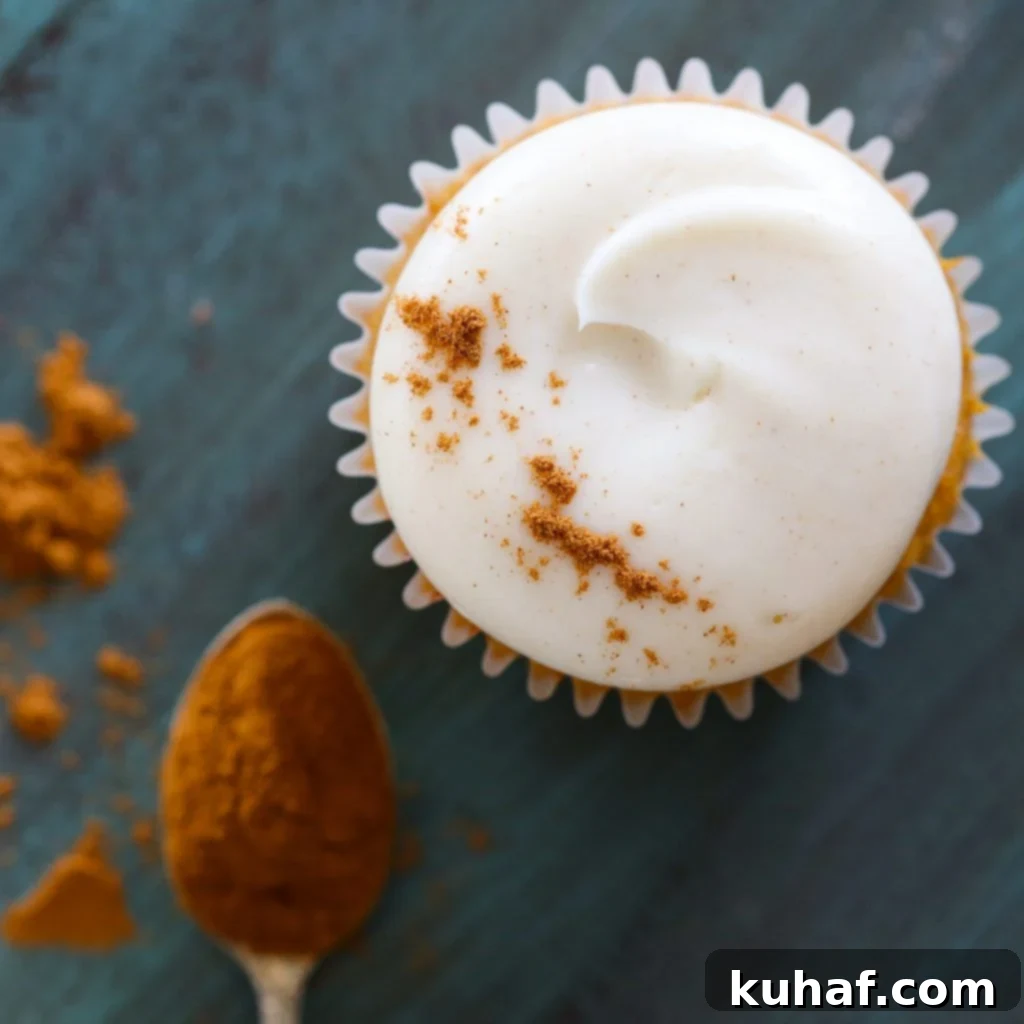 Pumpkin Spice Cupcakes with Maple Cream Cheese Buttercream