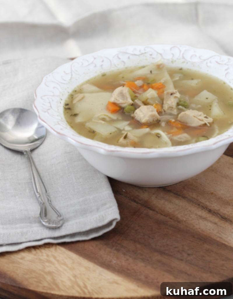Soul-Warming Chicken Noodle Soup 2 Homemade Chicken Noodle Soup