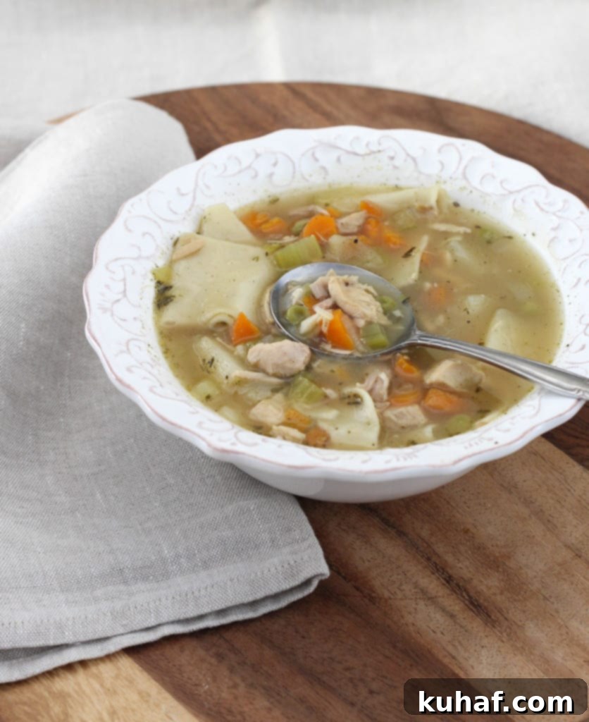Soul-Warming Chicken Noodle Soup 5 Homemade Chicken Noodle Soup