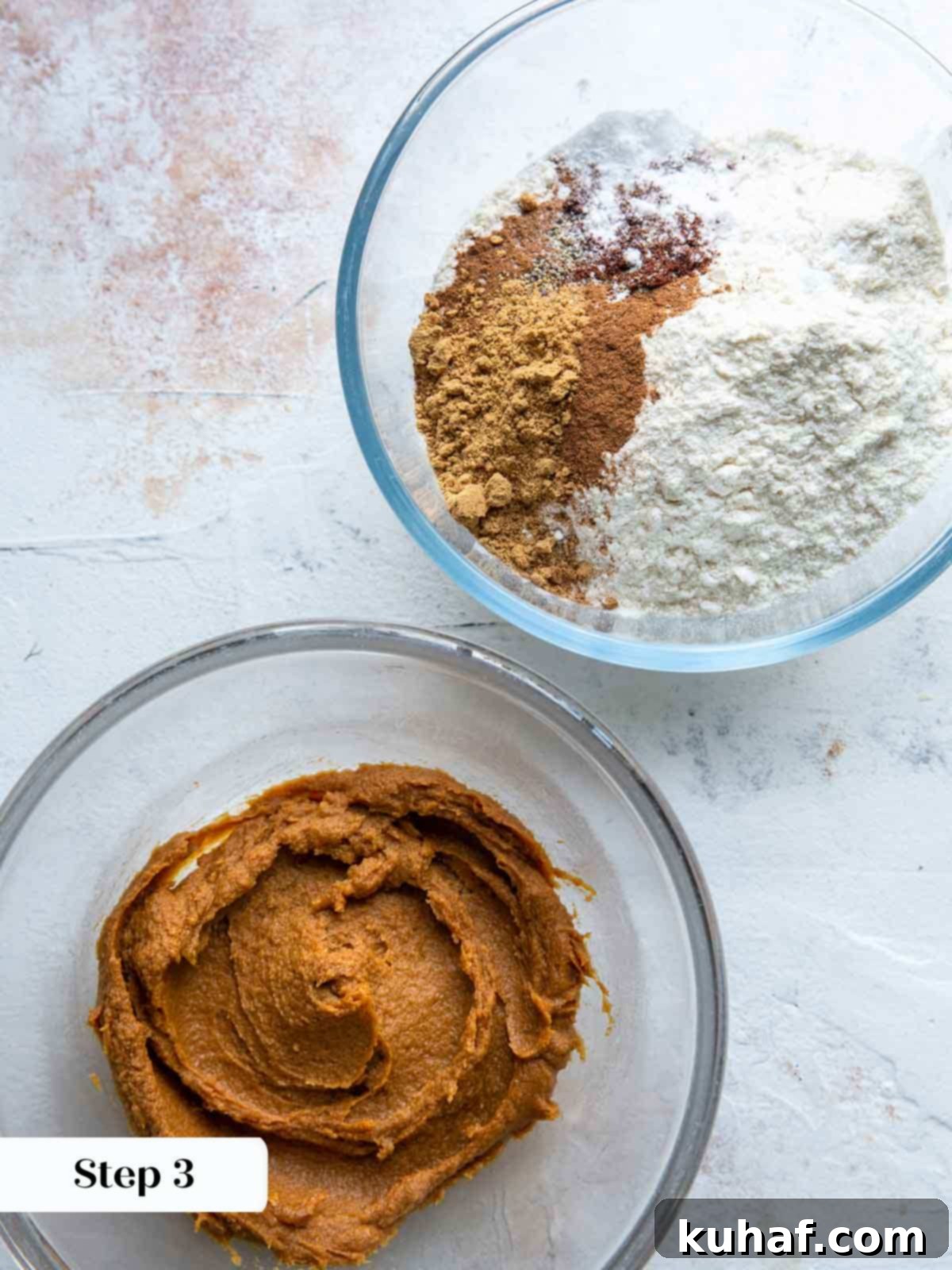 cookie dough being mixed.
