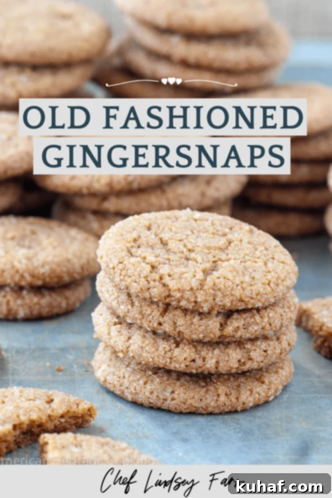 Old Fashioned Gingersnaps