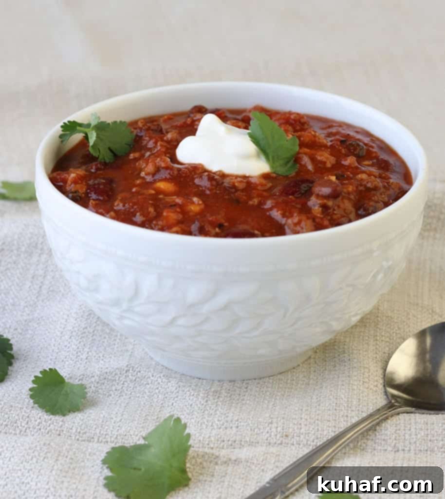 Cilantro Sherry Chili