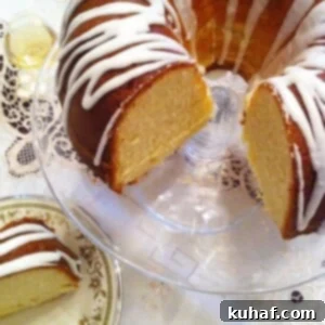Apricot Brandy Pound Cake
