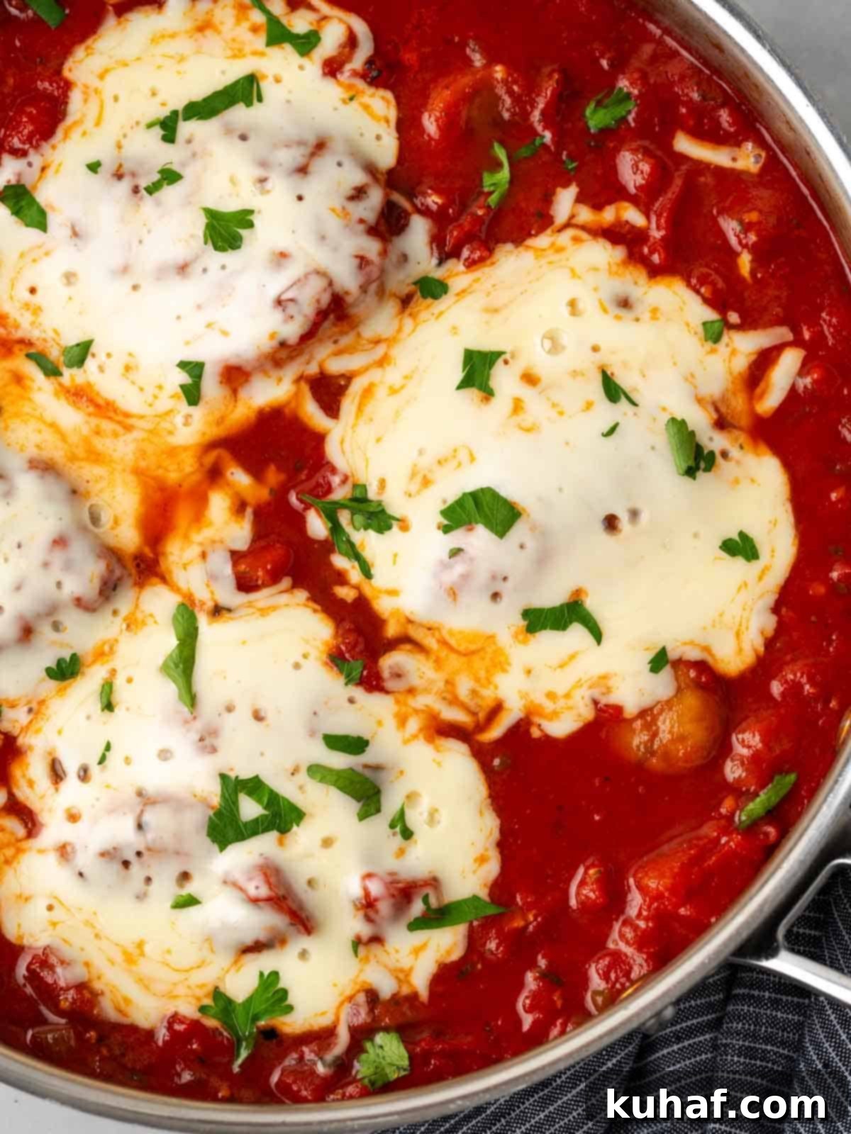Sun-Kissed Marinara Chicken 2 cheesy baked chicken marinara.