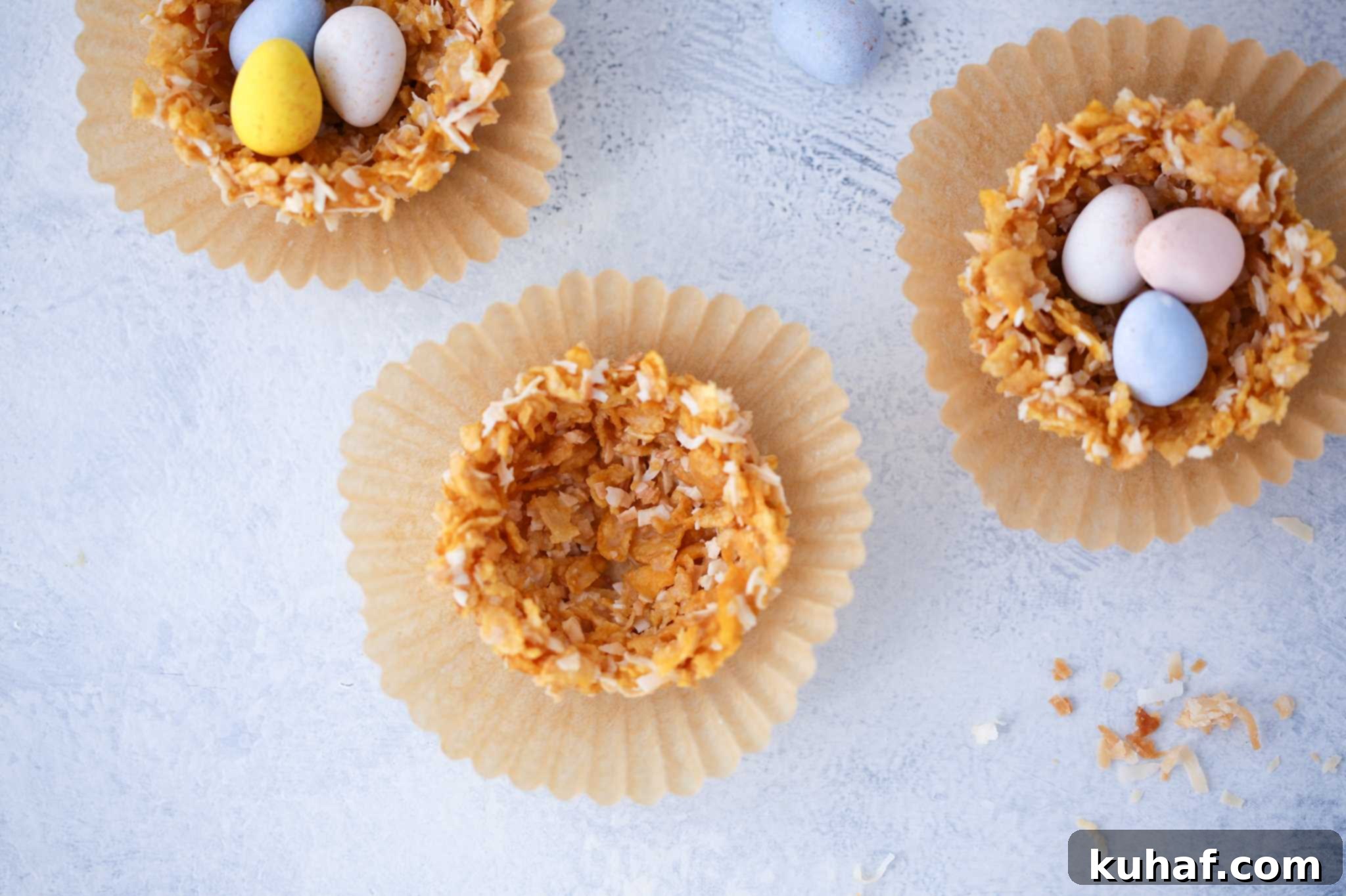 Coconut White Chocolate Nests Trio