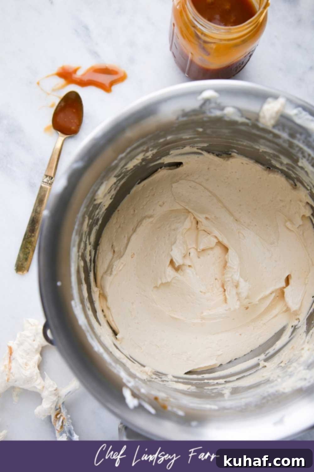 Caramel Swiss Meringue Buttercream Caramel Sauce