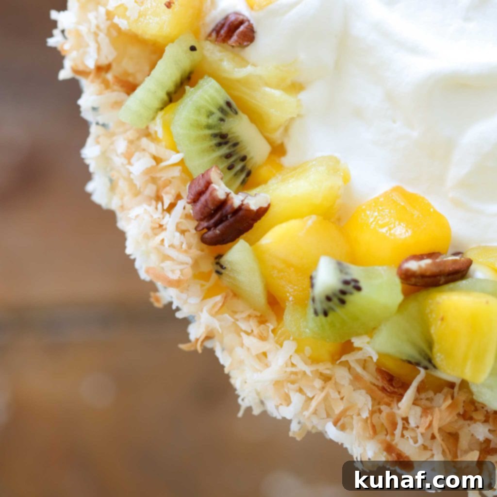Tropical Trifle Recipe Edge