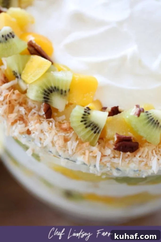Tropical Trifle Recipe Top