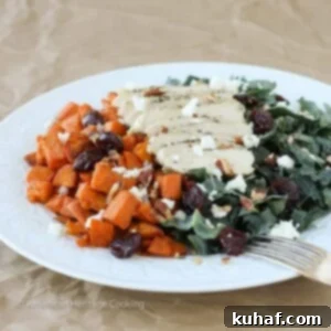 Delicious Roasted Sweet Potato Kale Salad 6 Roasted Sweet Potatoes Kale Salad
