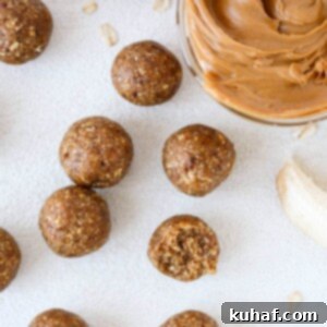 Peanut Butter Banana Energy Bites Excellent Snack